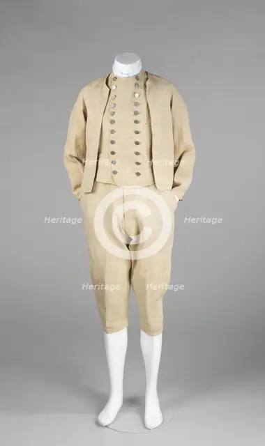 Suit, British, 1875-90. Creator: Unknown.
