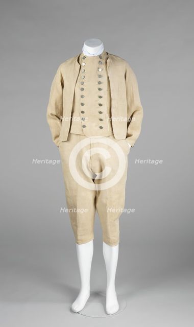 Suit, British, 1875-90. Creator: Unknown.