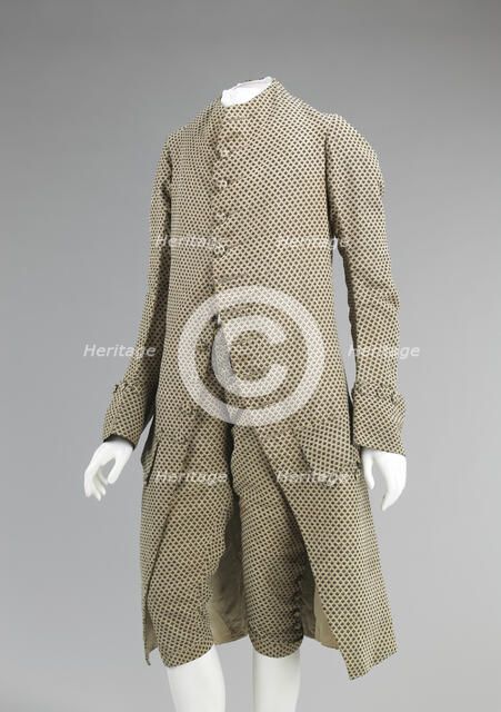 Suit, British, ca. 1760. Creator: Unknown.