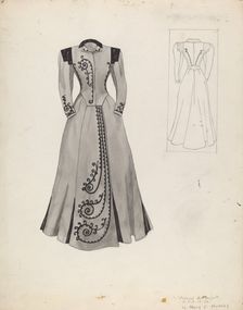 Suit (Costume), c. 1937. Creator: Mary E Humes