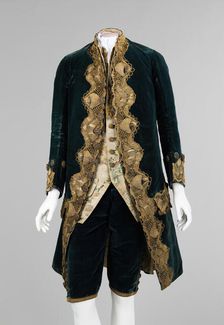 Suit, Italian, 1740-60. Creator: Unknown