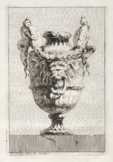 Suite of Vases: Plate 1, 1746. Creator: Jacques François Saly (French, 1717-1776)
