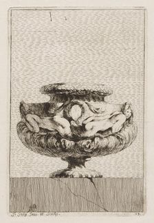 Suite of Vases: Plate 13, 1746. Creator: Jacques François Saly (French, 1717-1776)