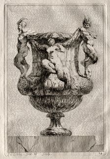 Suite of Vases: Plate 14, 1746. Creator: Jacques François Saly (French, 1717-1776)