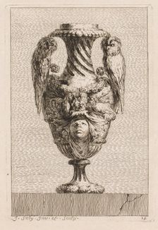 Suite of Vases: Plate 15, 1746. Creator: Jacques François Saly (French, 1717-1776)