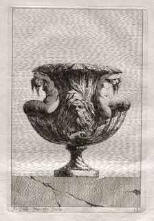 Suite of Vases: Plate 18, 1746. Creator: Jacques François Saly (French, 1717-1776)