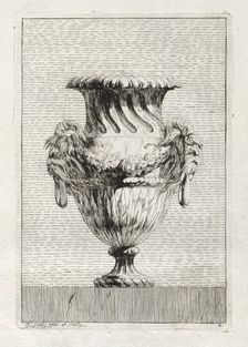 Suite of Vases: Plate 2, 1746. Creator: Jacques François Saly (French, 1717-1776)