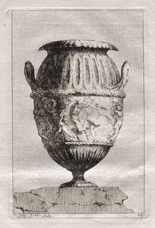 Suite of Vases: Plate 22, 1746. Creator: Jacques François Saly (French, 1717-1776)