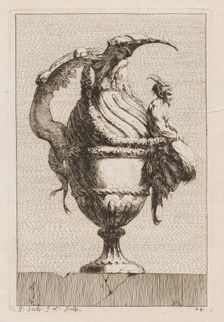 Suite of Vases: Plate 24, 1746. Creator: Jacques François Saly (French, 1717-1776)