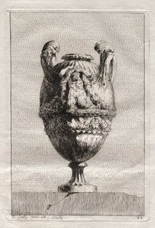 Suite of Vases: Plate 27, 1746. Creator: Jacques François Saly (French, 1717-1776)