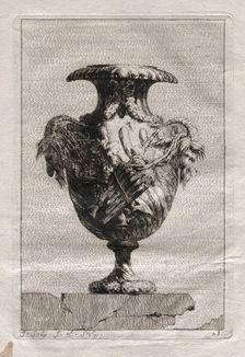 Suite of Vases: Plate 28, 1746. Creator: Jacques François Saly (French, 1717-1776)