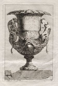 Suite of Vases: Plate 29, 1746. Creator: Jacques François Saly (French, 1717-1776)