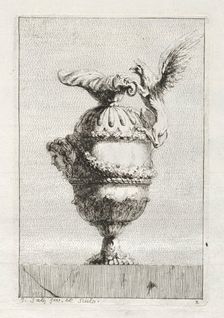 Suite of Vases: Plate 3, 1746. Creator: Jacques François Saly (French, 1717-1776)