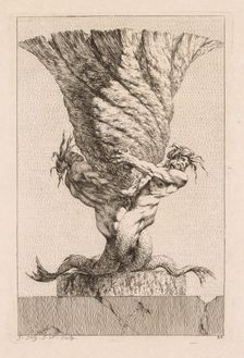 Suite of Vases: Plate 30, 1746. Creator: Jacques François Saly (French, 1717-1776)