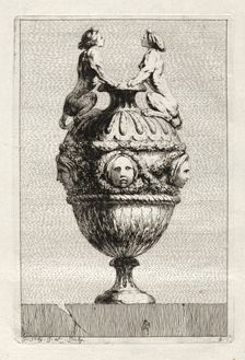 Suite of Vases: Plate 5, 1746. Creator: Jacques François Saly (French, 1717-1776)