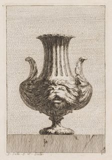 Suite of Vases: Plate 6, 1746. Creator: Jacques François Saly (French, 1717-1776)