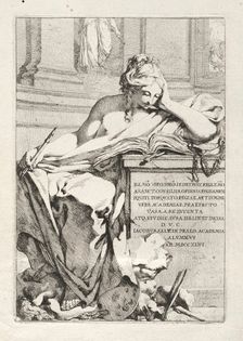 Suite of Vases: Title Page, 1746. Creator: Jacques François Saly (French, 1717-1776)