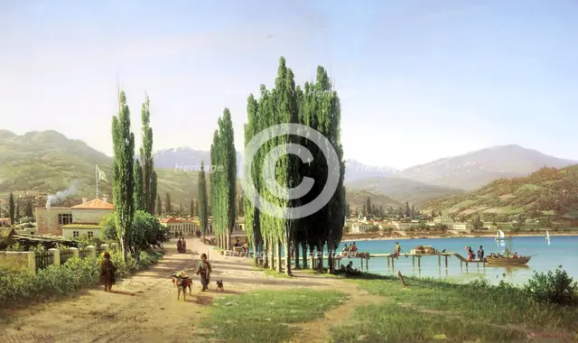 'Sukhum Kale', 19th century.  Artist: Pyotr Petrovich Vereshchagin