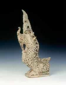 Sukothai-Turiang makara roof finial, Thailand, 14th-early 15th century. Creator: Unknown