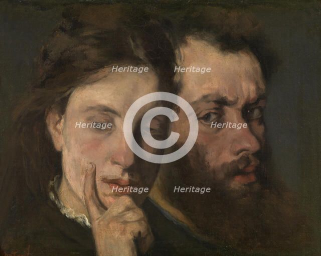 Sulking, 1875. Creator: Pericles Pantazis.