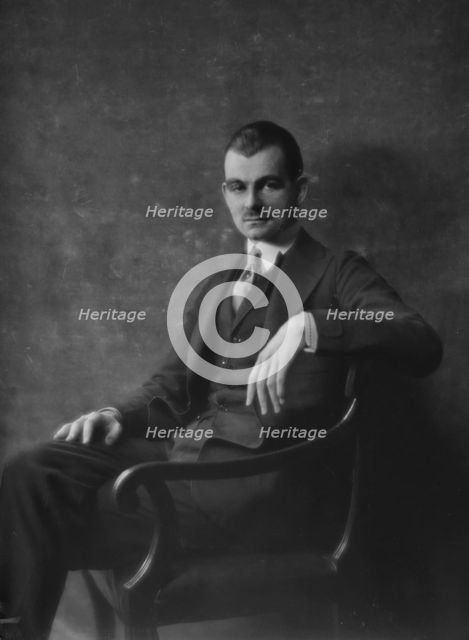 Sullivan, Noel, Mr., portrait photograph, 1915. Creator: Arnold Genthe.