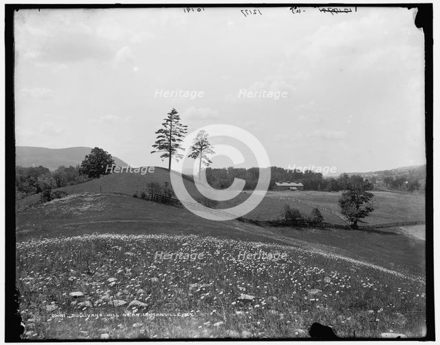 Sullivan's Hill near Lomanville i.e. Lowman, N.Y., between 1890 and 1901. Creator: Unknown.