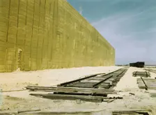 Sulphur vat 60 feet high, Freeport Sulphur Co., Hoskins Mound, Texas, 1943. Creator: John Vachon