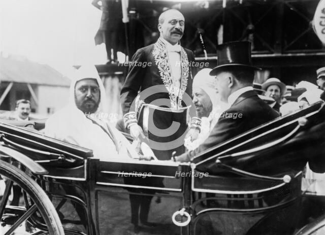 Sultan Mulai Hafid at Marseilles, between c1910 and c1915. Creator: Bain News Service.