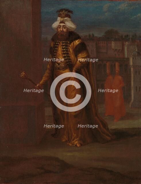 Sultan Mahmud I, c.1730-c.1737. Creator: Jean Baptiste Vanmour.