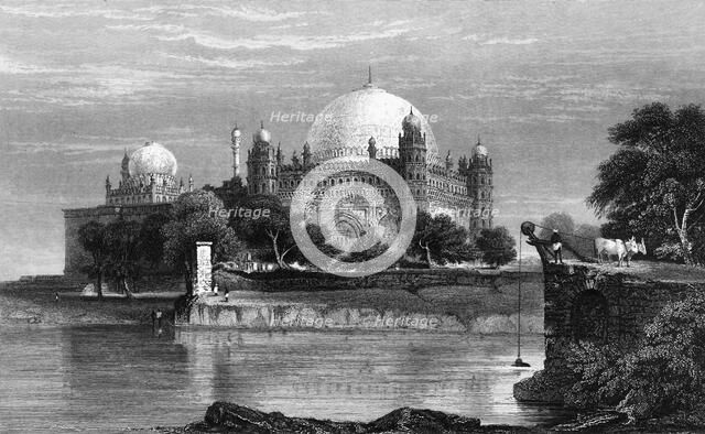 'Sultan Mahomed Shah's Tomb, Bejapore', 1834. Creator: Samuel Prout.