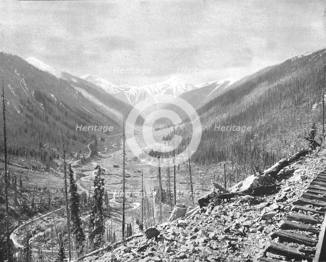 Sultan Mountain, near Silverton, Colorado, USA, c1900.  Creator: Unknown.