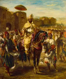 Sultan Moulay Abd al-Rahman, 1862