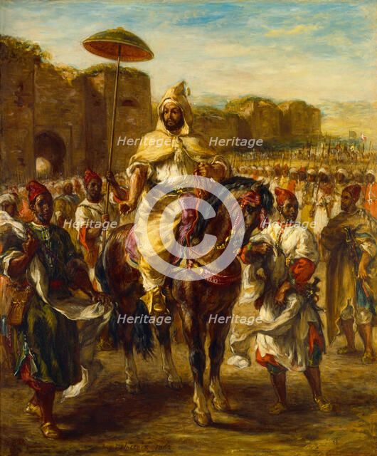 Sultan Moulay Abd al-Rahman, 1862.