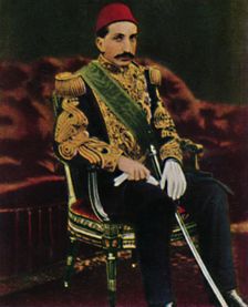 Sultan Abdul Hamid 1842-1918 1934. Creator: Unknown