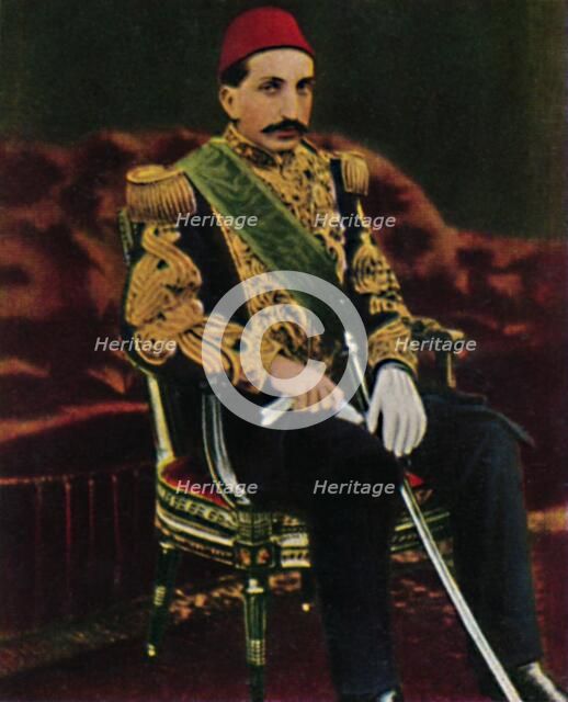 'Sultan Abdul Hamid 1842-1918', 1934. Creator: Unknown.