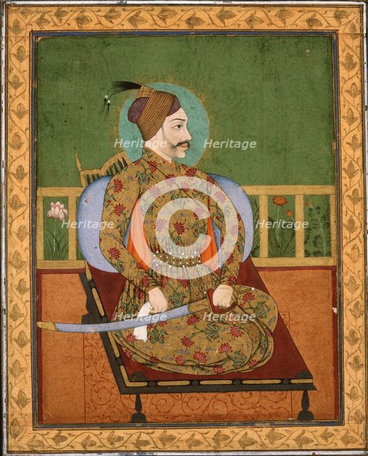 Sultan Abdullah Qutubshah of Golconda, c1640. Artist: Unknown.