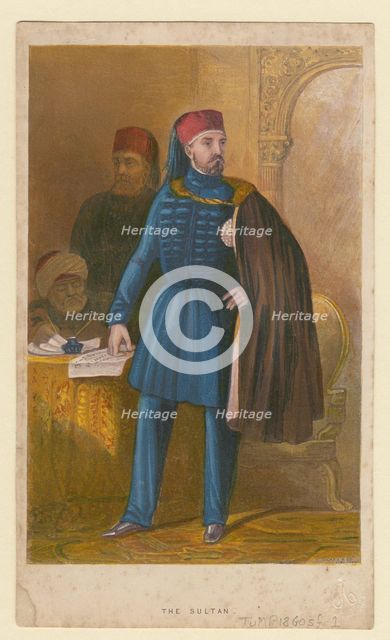 Sultan Abdülmecid I (1823-1861), 1850. Artist: Anonymous  