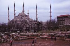Sultan Ahmed Mosque (Blu Mosque), built 1609-1616 AD, Istanbul, c1970. Artist: CM Dixon