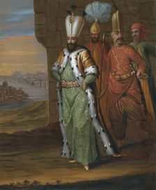 Sultan Ahmed III (1673-1736) and his Retinue