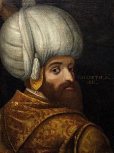 Sultan Bayezid I, c. 1580. Creator: Veronese, Paolo, (School)