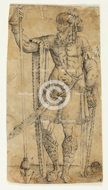 Sultan in Armor, n.d.