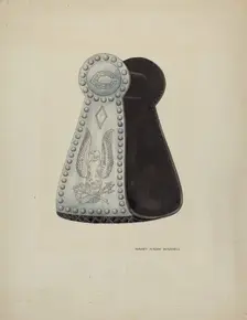 Sultan's Stirrup, c. 1937. Creator: Eva Fox