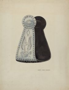Sultan's Stirrup, c. 1937. Creator: Eva Fox