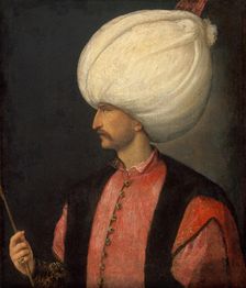 Sultan Suleiman I the Magnificent, 1530-1540. Creator: Anonymous