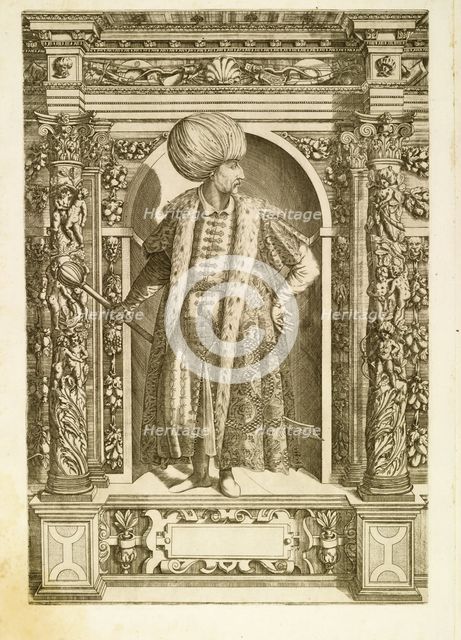Sultan Suleiman I the Magnificent, 1601. Artist: Custos, Dominicus (1560-1612)