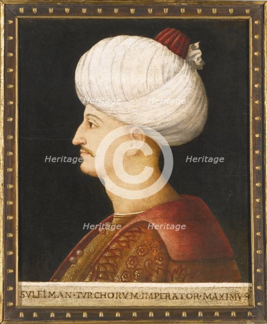 Sultan Suleiman I the Magnificent, c. 1520. Artist: Bellini, Gentile, (Follower of)  