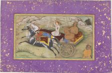 Sultan Salim in a Carriage, ca. 1603. Creator: Unknown