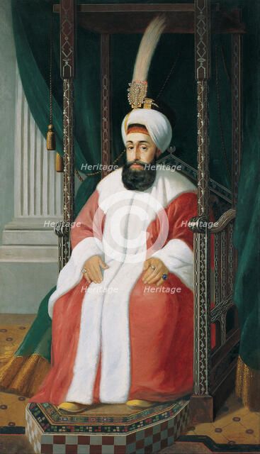 Sultan Selim III, 19th century. Artist: Warnia-Zarzecki, Joseph (19th century)