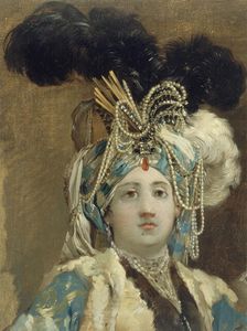Sultane reine, 1748. Creator: Joseph-Marie Vien the Elder