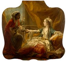 Sultan's Wife Drinking Coffee